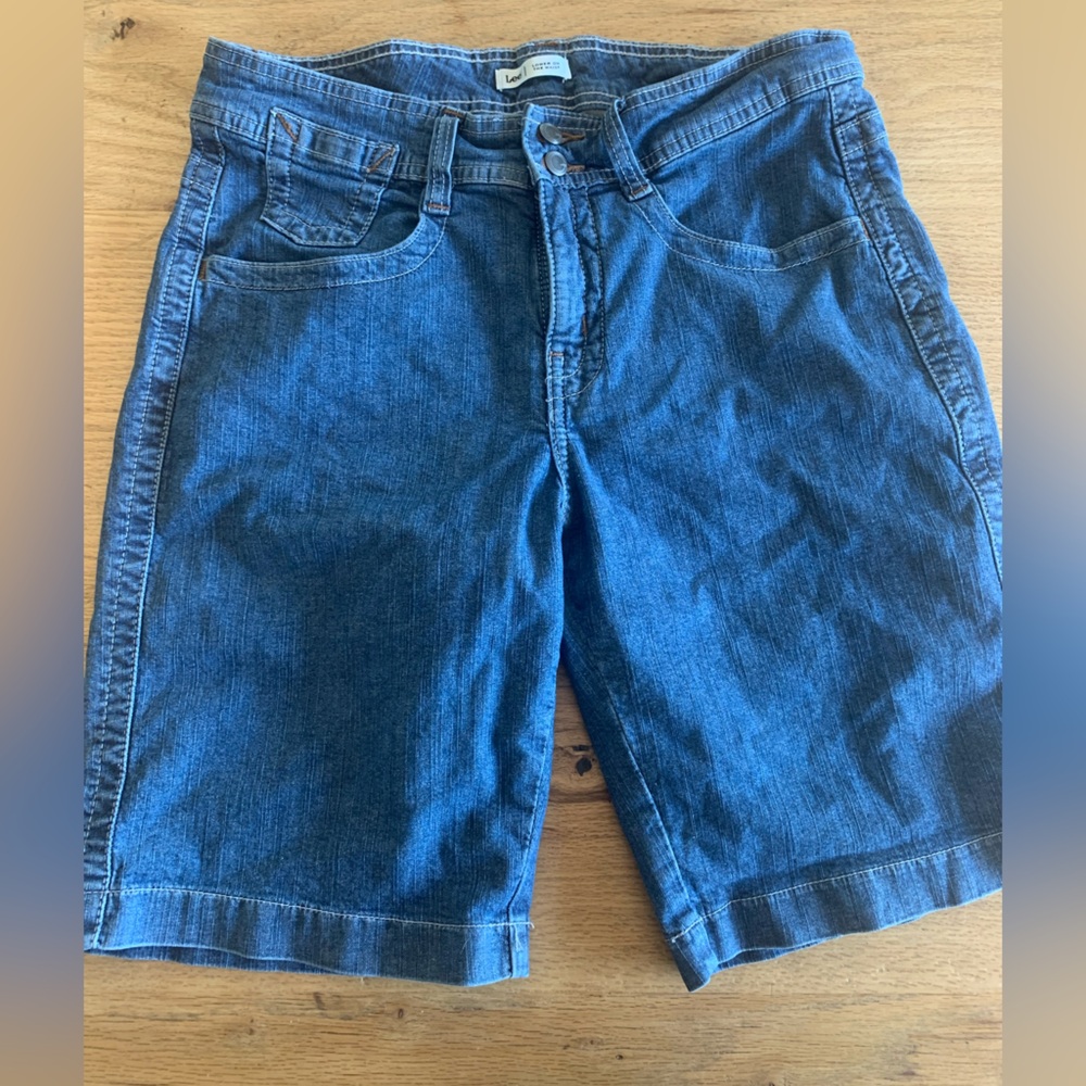 Lee Lower on the Waist‎ Jean Shorts Blue Women 8 Preloved